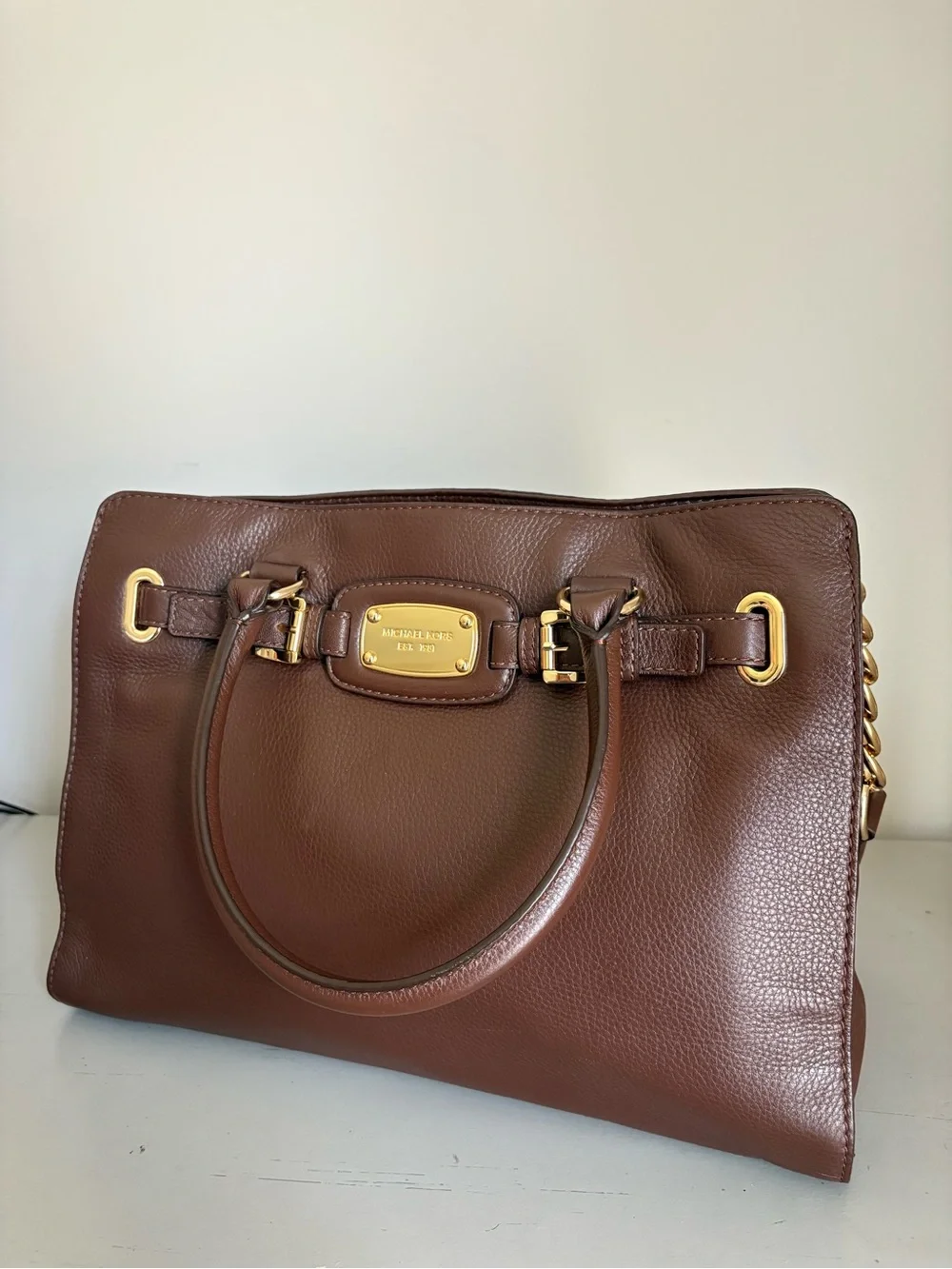 Michael Kors Brown Leather Bag